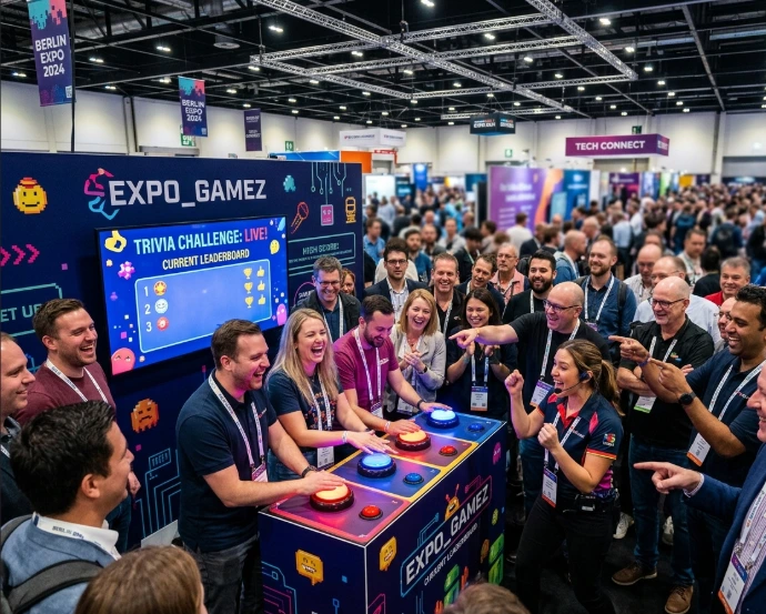 Messe-Aktivierung mit Eventgame – Publikumsmagnet am Stand mit Buzzern
