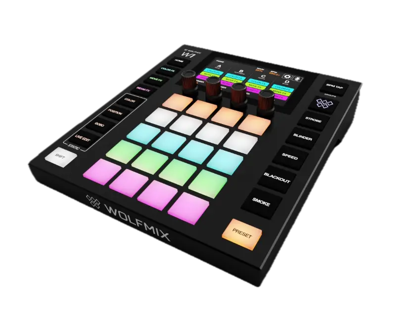 Wolfmix W1 MK1 Lichtsteuerpult