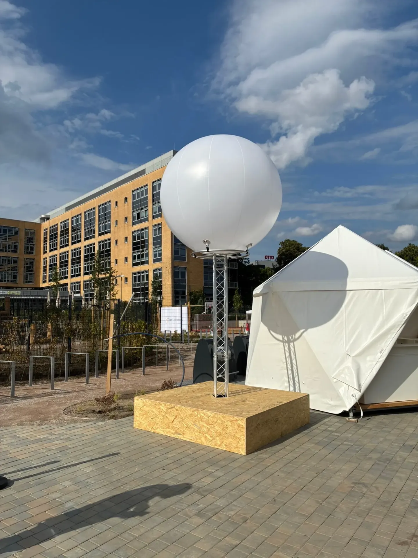 Ballon-Stele Werbeballon 2,5m