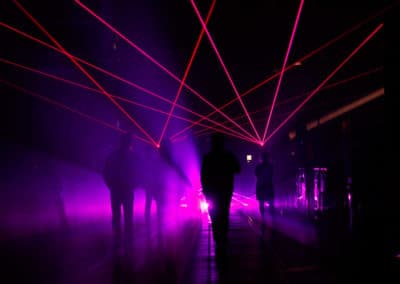 Lasershow Indoor Clubnacht